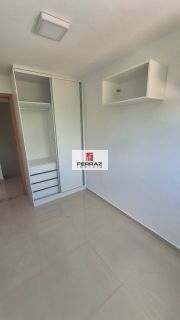 Casa locação em condomínio, nova parnamirim, duplex, três quartos, suíte, banheiro social, lavabo, quarto de serviço, duas vagas, com armários