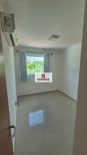 Casa locação em condomínio, nova parnamirim, duplex, três quartos, suíte, banheiro social, lavabo, quarto de serviço, duas vagas, com armários