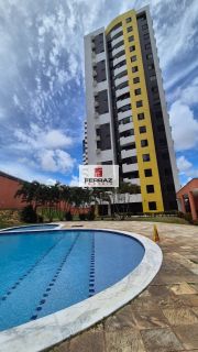 Apartamento aluguel candelária, varanda, dois quartos, suite, armários, lazer, elevador, portaria 24h