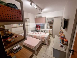 Apartamento venda capim  macio, três quartos, duas suítes, escritório, banheiro social, projetados