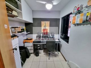 Apartamento venda capim  macio, três quartos, duas suítes, escritório, banheiro social, projetados