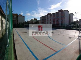 Apartamento venda Guaíra, sala, varanda, dois quartos, garagem coberta, banheiro, lazer, sombra