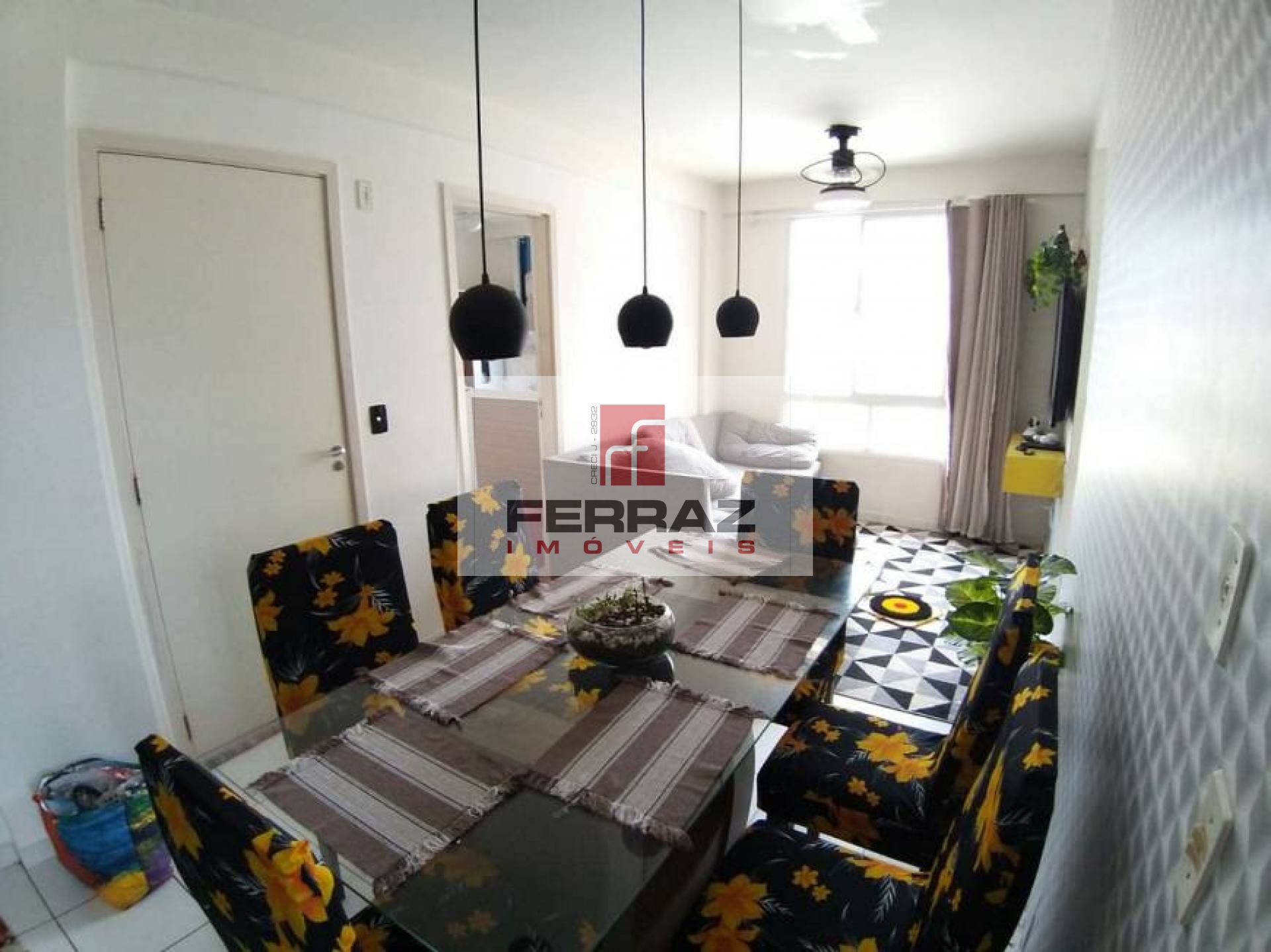 Apartamento venda três quartos, banheiro, armários de cozinha, lazer, uma vaga, portaria 24