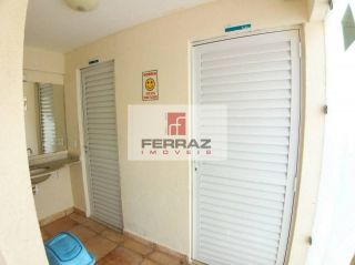 Apartamento venda três quartos, banheiro, armários de cozinha, lazer, uma vaga, portaria 24