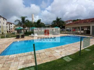 Apartamento venda três quartos, banheiro, armários de cozinha, lazer, uma vaga, portaria 24