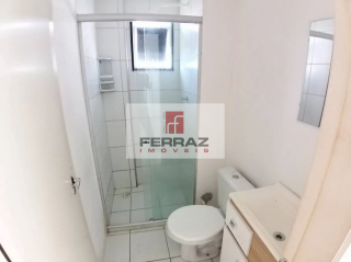 Apartamento venda, dois quartos, banheiro social, cozinha, lazer, garagem, sombra, portaria 24h