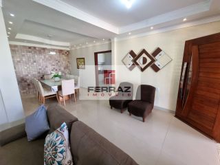 Casa aluguel nova parnamirim, três quartos sendo uma suíte,  banheiro social, jardim, porcelanato, sombra