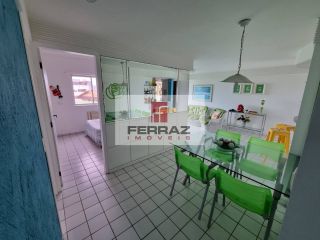 Excelente apartamento mobiliado à venda na praia de Pirangi.