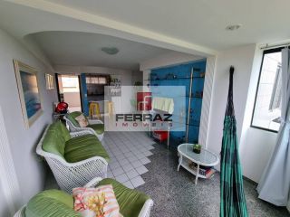 Excelente apartamento mobiliado à venda na praia de Pirangi.
