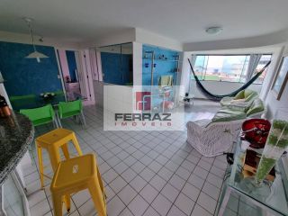 Excelente apartamento mobiliado à venda na praia de Pirangi.