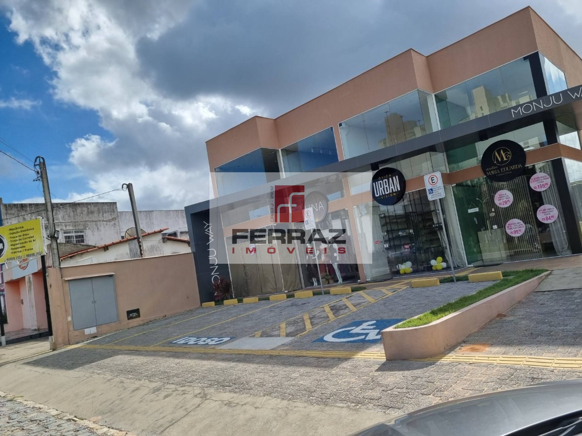 Loja para locação na cidade verde, com banheiro privativo, no monju way