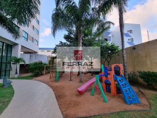 Apartamento aluguel bairro capim macio, varanda, três quartos, suíte,  armários,  lazer