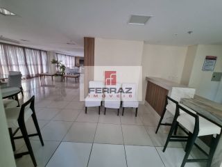 Apartamento aluguel bairro capim macio, varanda, três quartos, suíte,  armários,  lazer