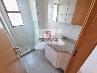 Apartamento aluguel bairro capim macio, varanda, três quartos, suíte,  armários,  lazer
