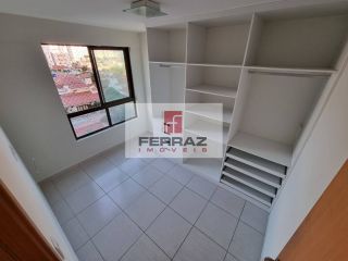 Apartamento aluguel bairro capim macio, varanda, três quartos, suíte,  armários,  lazer
