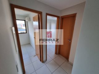 Apartamento aluguel bairro capim macio, varanda, três quartos, suíte,  armários,  lazer