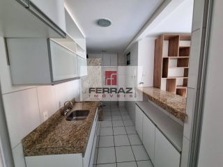 Apartamento para aluguel em lagoa nova, dois quartos, suíte,  projetados, lazer, elevador