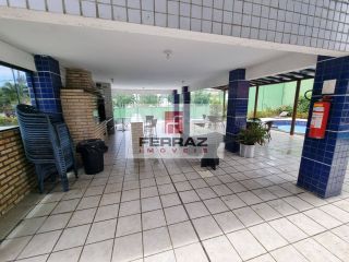 Apartamento três quartos, suíte, lazer, para aluguel em lagoa nova