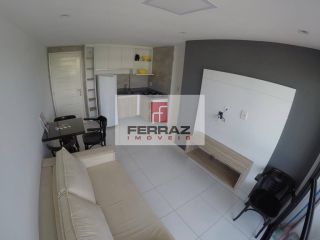 Apartamento(flat) para venda em capim macio, dois quartos, suíte,  lazer, elevador