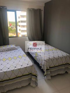 Apartamento(flat) para venda em capim macio, dois quartos, suíte,  lazer, elevador