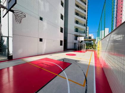 OPORTUNIDADE! Apto NOVO c/4 suítes em frente a Praça Martins Dourado no bairro Cocó em Fortaleza