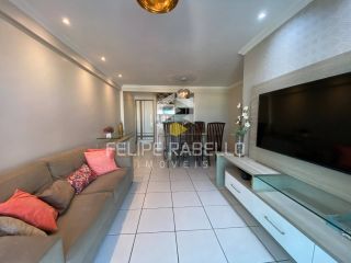 Apartamento com Lazer para VENDER! Todo projetado e c/ 3 suítes próximo ao Centro de Fortaleza