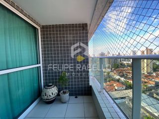 Apartamento com Lazer para VENDER! Todo projetado e c/ 3 suítes próximo ao Centro de Fortaleza