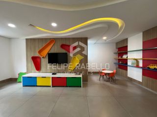 Lindo Apto Projetado p/ VENDA c/ 3 Quartos, muito lazer a poucos metros do Shopping Riomar.