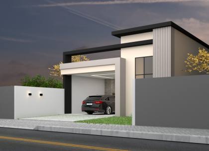 Casa no Loteamento Luar da Barra