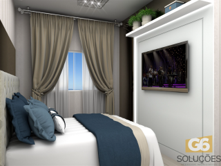 Apartamento à 400m da praia - Centro de Itapema.