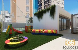 Apto com suíte master, closet, e 3 vagas, bem no coração da Meia Praia!