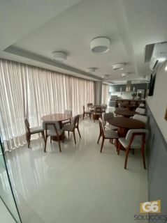 Lindo apto pronto, amplo e bem localizado, 3 suítes, 3 vagas de garagem, em Balneário Perequê.
