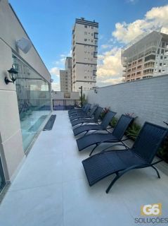 Lindo apto pronto, amplo e bem localizado, 3 suítes, 3 vagas de garagem, em Balneário Perequê.