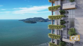 Apto diferenciado, com Certicação LEED, frente mar em Balneário Perequê. Clique e saiba mais!