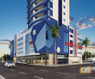 Lindo apto pronto para morar, todo mobiliado, sacada vista mar, Meia Praia. Clique e veja mais!