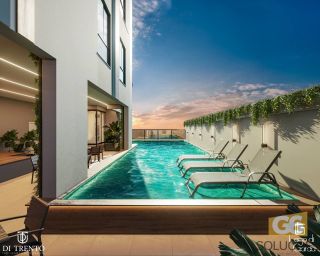 Amplo e bem localizado, à 350m da praia de Balneário Perequê. Entrada de 7% e saldo restante direto com a construtora!