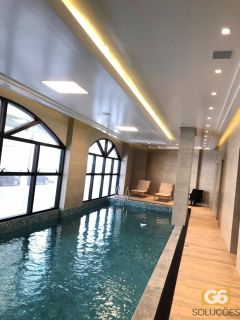 Apto de luxo exclusivo, quadra mar no centro de Itapema, amplo e diferenciado, com marina e vaga de jet-ski.