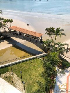 Apto de luxo exclusivo, quadra mar no centro de Itapema, amplo e diferenciado, com marina e vaga de jet-ski.