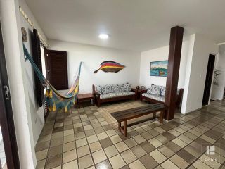 Casa a beira-mar de Tamandaré, Campas, toda mobiliada, com 1º andar, com 4 quartos, sendo 1 suíte.