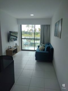 Flat com dois quartos mobiliado, em Muro Alto