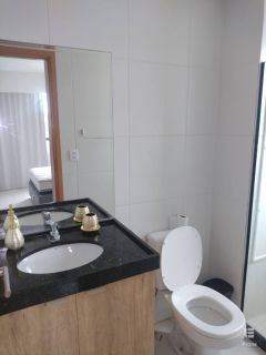 Flat com dois quartos mobiliado, em Muro Alto