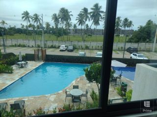 Flat com dois quartos mobiliado, em Muro Alto