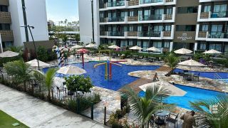 Flat com dois quartos mobiliado, em Muro Alto