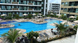 Flat com dois quartos mobiliado, em Muro Alto