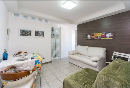 Apartamento com 1 quarto Mobiliado Lazer na Cobertura