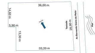 Lote e Casa para Venda em Candeias a 100m do mar