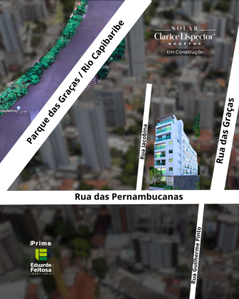 Apartamento nas Graças, Recife - Ed Solar Clarice Lispector (Última unidade 3 quartos)