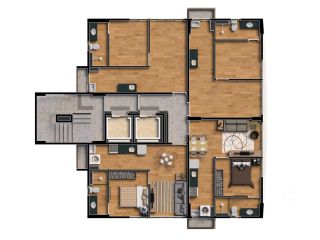 Apartamento para Venda de 1 Quarto nas Graças