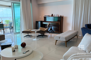 Apartamento para venda Av. Boa Viagem, 4 Suítes, Frente Mar, Porteira Fechada