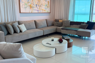 Apartamento para venda Av. Boa Viagem, 4 Suítes, Frente Mar, Porteira Fechada